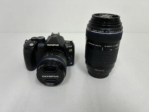 A3430◆OLYMPUS オリンパス / E-520 / ZUIKO DIGITAL 14-42mm 1:3.5-5.6 / 70-300mm 1:4-5.6 ED / デジタル一眼レフ