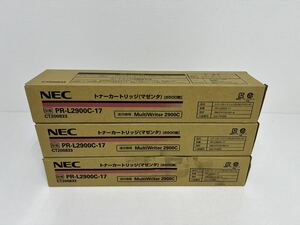 A3439◆３本セット / NEC トナーカートリッジ(マゼンタ) PR-L2900C-17