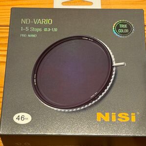 【ほぼ新品】NISI TRUE COLOR ND-VARIO 1-5 Stops (0.3-1.5) PRO NANO 46mm