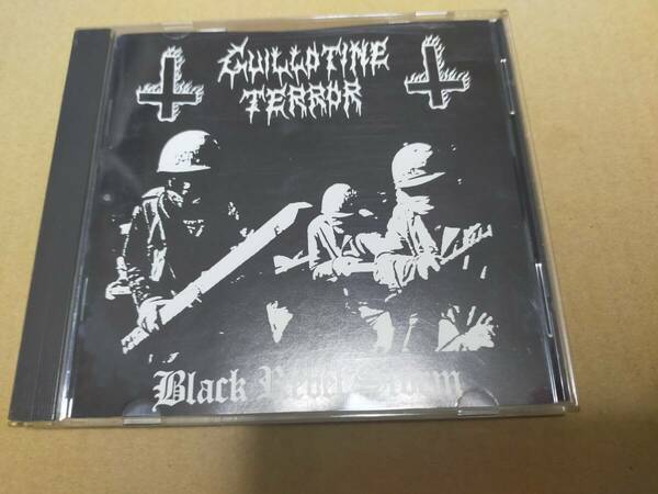 即決　CD　GUILLOTINE TERROR ギロチンテラー 義狼魑武掟羅亜　BLACK REBEL STORM ：1993年　1st