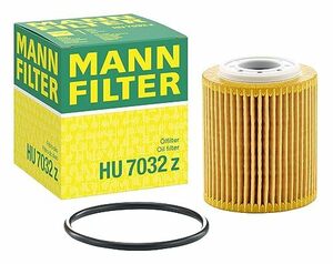 マンフィルター(MANN FILTER) MANN(マンフィルター)/オイルフィルター 品番:HU7032Z