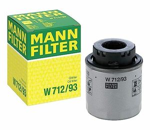 マンフィルター(MANN FILTER) オイルフィルター W712/93