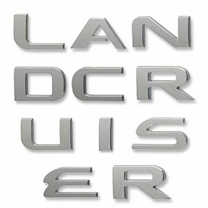 【AWESOME/オーサム】 LANDCRUISER ランドクルーザープラド 150系用 カスタムロゴエンブレム