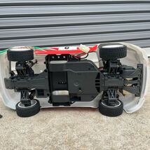 タミヤ カローラⅡ　F F 4WD　ベルトドライブ　 受信機、アンプ、サーボ付き_画像7