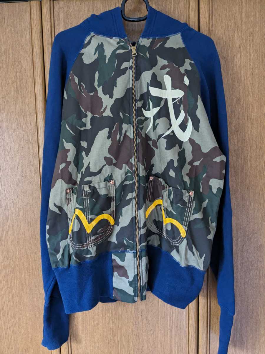 ★エヴィス・モノグラム＃ⅿマウンテンパーカー・YAMANE★ Yahoo!オークション - エヴィス evisu yamane マウンテン