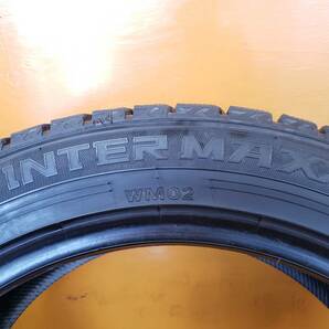 【S082】8.0分山 ダンロップWINTERMAXX 225/50R18 4本の画像9