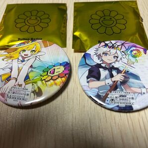 村上隆 もののけ京都 ランダム缶バッジ 朝ぼらけちゃん 木魂くん セット
