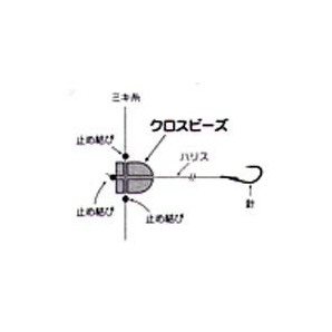 期間限定！感謝価格！回転クロスビーズの砲弾型（大）夜光グリーン２００個が激安！ミキイト5～16号ハリス５～１２号対応の画像3