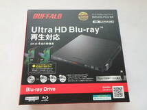 BUFFALO Ultra HD Blu-ray ポータブルブルーレイプレーヤー 美品 BRUHD-PU3-BK_画像1