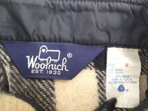 好配色 70s 80s USA製 Wool Rich バッファローチェック ウールシャツ 長袖シャツ メンズM ウールリッチ ビンテージ R060106_画像7