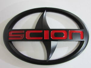 SCION サイオン トヨタ エンブレム 艶消し マットブラック