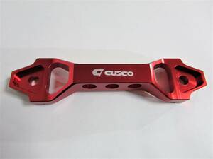 CUSCO クスコ バッテリー ホルダー ステー アルミ S レッド A