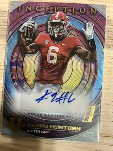 topps 2023 bowman inception Kenny McIntosh 直筆サインカード