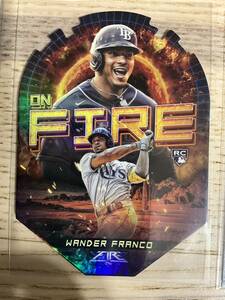 topps 2022 fire WANDER Franco ダイカットインサートカード　ルーキー　rookie