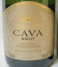 古酒 スパークリングワイン 2本 Sainsbury's Cava Brut 750ml 11.5％ / SHADOW CREEK ブラン・ドゥ・ノワール 750ml 12% 未開栓_画像2