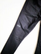 ksubi ブラックダメージデニム ツビ TSUBI denim スビ ストレート スキニー skinny 完売 黒 加工 ジーンズ デニム_画像4