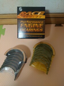 即納 ACL メインメタル 高耐久 RB26 クランクベアリング GT-R RB26DETT エンジン　R32,R33,R34 新品 ベアリング 東名 NISMO メタル