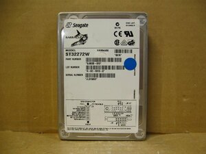 ▽Seagate ST32272W 2GB Ultra Wide SCSI 68pin 7200rpm 3.5インチ 中古 シーゲート BARRACUDA 4XL