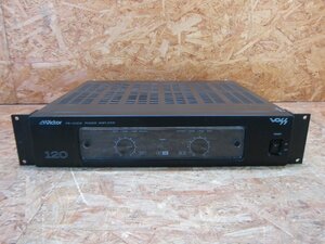 ◎【通電確認済み】JVC Victor PS-A1202 パワーアンプ 現状品◎SP129