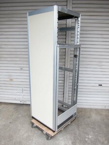 * Manufacturers unknown server rack shelves contents. is seen transparent door attaching aluminium with translation *H285