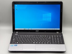 【中古】Acer (エイサー) Aspire E1 E1-531-A14D/KF7 Celeron 1005M 1.90GHz メモリ4GB SSD80GB換装 DVDスーパーマルチ