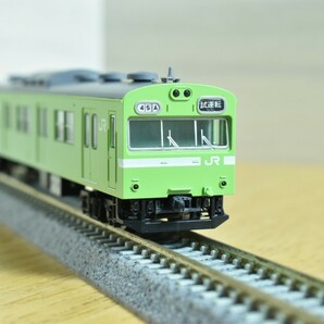 TOMIX 97935 クハ103（ユニットサッシ銀）JR103系通勤電車(JR西日本仕様・混成編成・ウグイス)セットばらし 1両 トミックス ②の画像3