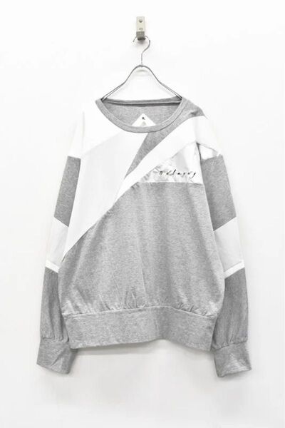 BALMUNG ミックスカットソー グレー杢 バルムング 古着 ロンT 長袖Tシャツ