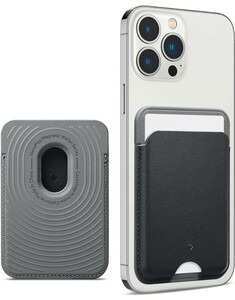 [CASEOLOGY] 【接地力改善】 MagSafe対応カードケース 二重構造 パータン シリコン マグネット内蔵 iPhone15/14/13/12シリーズ 対応A30