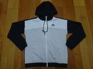 ■X-297 ■adidas　パーカー　ジャージ上　サイズM