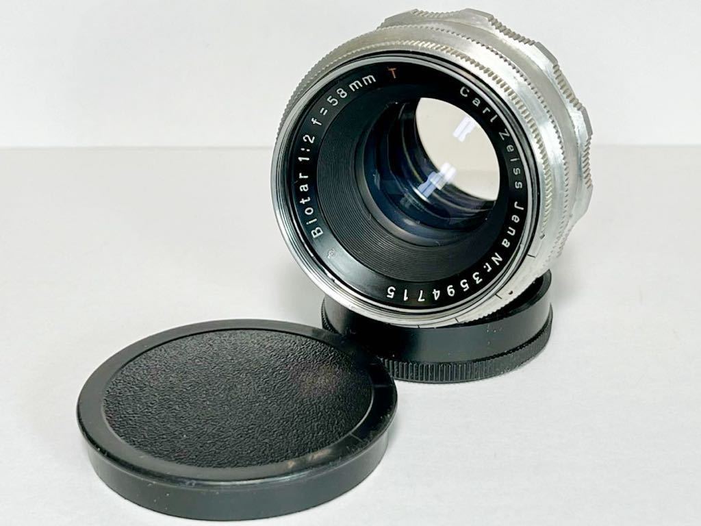 Yahoo!オークション -「carl zeiss jena biotar 58mm f2」(レンズ 