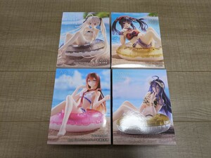 Aqua Float Girls フィギュア セット ヨスガノソラ 春日野穹 デート・ア・ライブⅣ 時崎狂三 オーバーロードⅣ アルベド STEINS;GATE 牧瀬