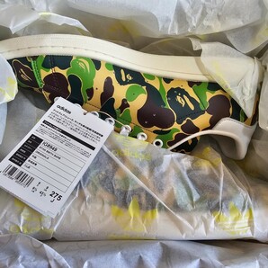 adidas スタンスミス × BAPE / Stan Smith × Bape 27.5 新品未使用 アディダスの画像1