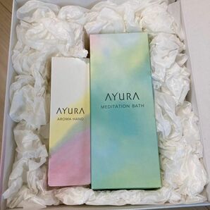 【通販限定】ギフトセット（バス&ハンド）ハンディバッグつき　AYURA