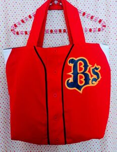 オリックスバファローズ Bs大阪夏の陣2009 ユニフォーム リメイク トートバッグ ハンドメイド