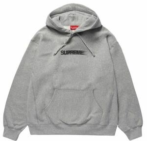 （XL）未使用品 23ss Supreme motion logo hooded sweatshirts Grey シュプリーム スウェトパーカー グレー XLサイズBOX LOGO