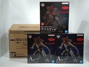 【未開封】 一番くじ ストレンジャー・シングス 未知の世界 A賞/ラストワン賞 3点まとめ売り 輸送箱付き [1-3] No9675