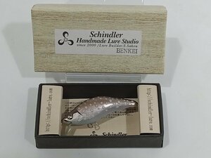 【美品】 Schindler Handmade Lure Studio シンドラールアー BENKEI イワナ B-03 [3-7] No.9676