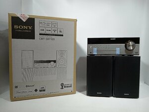 【確認のため開封・未使用】 SONY ソニー マルチコネクトミニコンポ Bluetooth対応/FM AM対応 CMT-SBT100 2014年製 完品 [6-2] No.9807