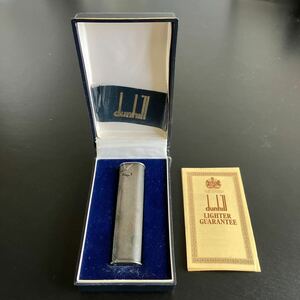 dunhill ダンヒル ガスライター オーバル型 スリムタイプ 箱説明書付★23