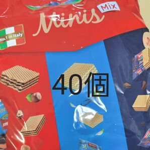 【送料無料】ロアカー　ミニーズ　40個　ミックス　ウエハース