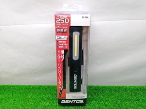未使用品 GENTOS ジェントス 充電式 LED ライト Ganz 専用ACアダプタ付 GZ-702
