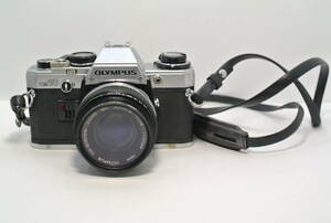① OLYMPUS オリンパス OM10 OM-SYSTEM ZUIKO MC AUTO-S 1:1.8 F=50㎜ カメラ 一眼レフフィルムカメラ 当時物 レトロカメラ