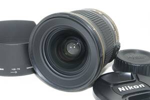 ★美品★Nikon ニコン AF-S NIKKOR 24mm F1.8 G ED フード付き♪