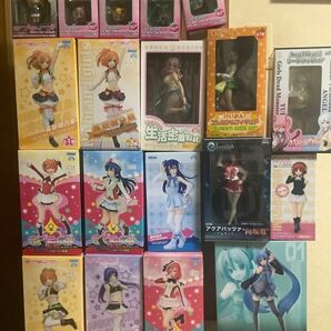 美少女 プライズ フィギュア19個 まとめ売り プレミアムフィギュア 初音ミク ラブライブ 西住みほ 向坂環 そに子 立華かなで