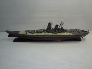 連斬模型 日本海軍 戦艦 大和（竣工時） 組立済み 完成品 訳あり