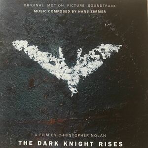 THE DARK KNIGHT RISES ★ バットマン　★ ハンス・ジマー　★サントラCD ステッカー付