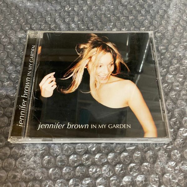 CD jennifer brown IN MY GARDEN 国内盤/日本盤 日本語歌詞、解説付き