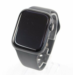 ●【中古品】Apple Watch Series 7 GPSモデル 45mm MKN53J/A ミッドナイト アルミニウム【初期化/動作確認済】：