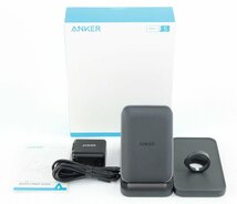 【中古品】Anker 533 Wireless Charger アンカー ワイヤレス充電 3台同時【動作確認済み】：_画像1