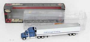 【中古・訳あり品】1/64 ダイキャスト プロモーションズ インターナショナル トレーラートラック 【未検品】.,